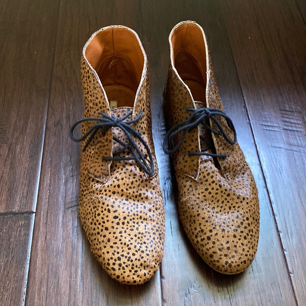 Bimba&lola animal print ankle boots